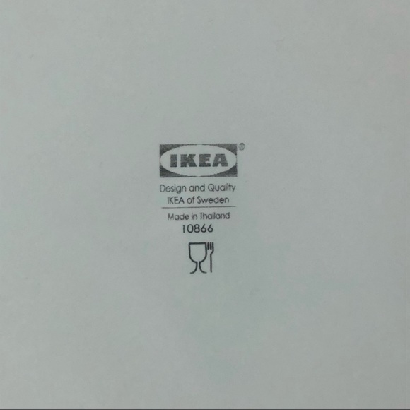 IKEA 4-Piece Plate and Bowl Set, 10866 and 18431, Pastel Green - Picture 3 of 4